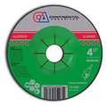 Continental Abrasives 4-1/2" x 1/4" x 5/8-11" Aluminum Solutions T27 Depressed Center Grinding Wheel A5-40451472